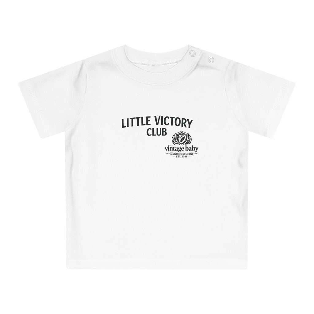 Baby T-Shirt „Little Victory Club" – Vintage Baby Logo Tee